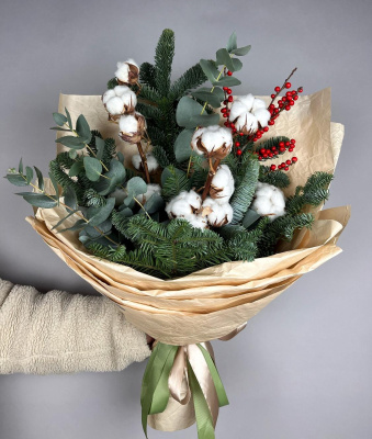 Зимний букет Загадай желание 