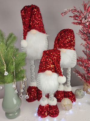 Гном в красном колпаке 100 см  сувенир