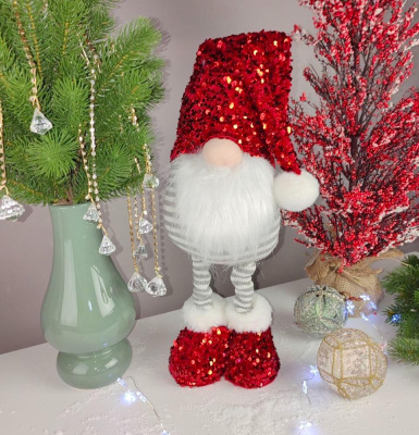 Гном в красном колпаке 50 см  сувенир