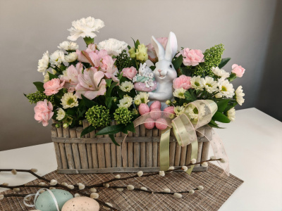 Композиция Поздравление с Пасхой для мамы 